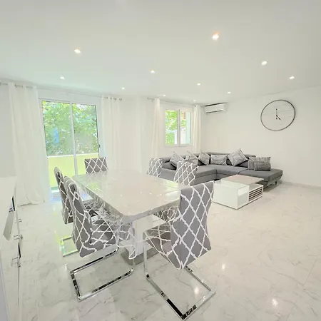 Διαμέρισμα Beau 3p A 4 Min Des Plages Centre Juan Les Pins